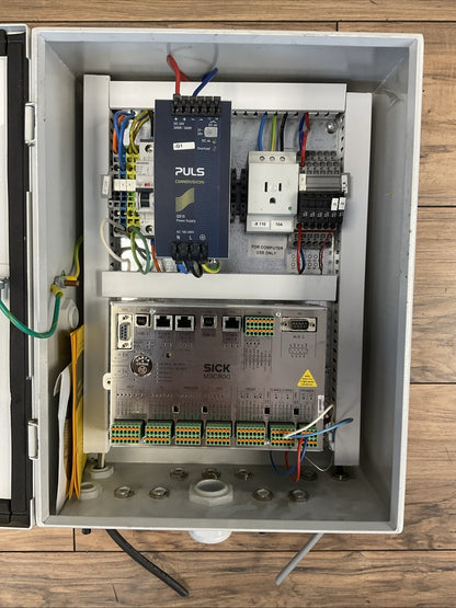 SICK MSC800-1120T00 1054307 MODULAR SYSTEM CONTROLLER INPUT 120VAC 50-60HZ