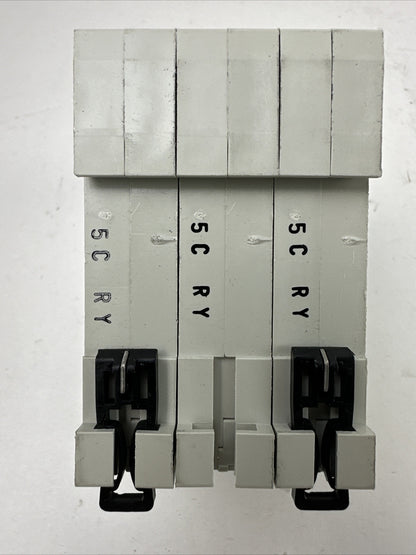 EATON XEFFECT FAZ-C5/3 CIRCUIT BREAKER 408Y/277VAC 5A 3POLE