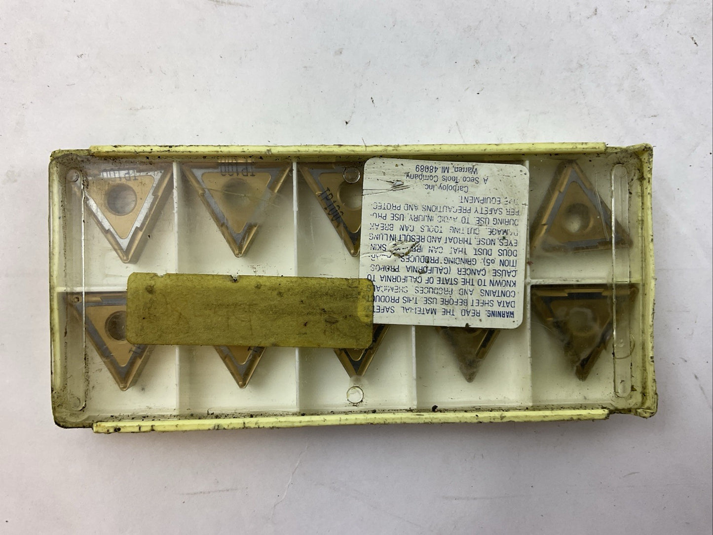 SECO TNMG220408-MF2 TP100 TNMG 432-MF2 TP100 CARBIDE INSERT (BOX OF 10)