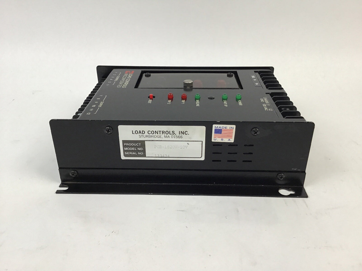 LOAD CONTROLS INC.PCR-1820V-10V LOAD CONTROLS 120VAC