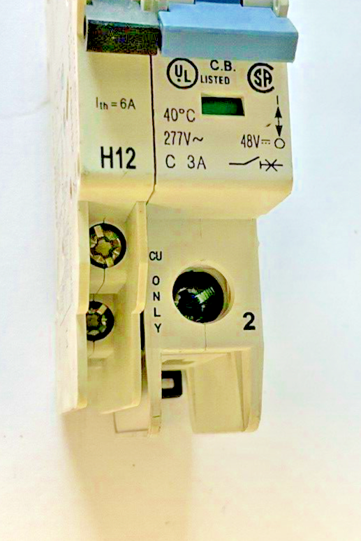 ALLEN BRADLEY 1489-A1C030 CIRCUIT BREAKER SER.A W/ 1489-ABH12 SER.A