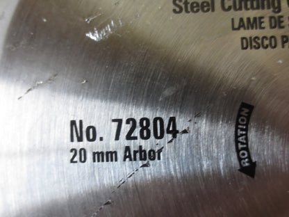 DML 72804 STEEL PRO 38T 7-1/4" CARBIDE TIPPED CIRC SAW BLADE ATB - NEW SURPLUS