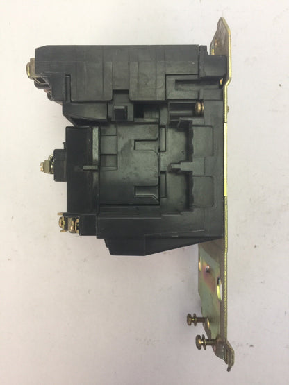 ALLEN BRADLEY 509-A0D-A2E SIZE 0 CONTACTOR 600VAC 18AMP SER B 5HP COIL 115-120V