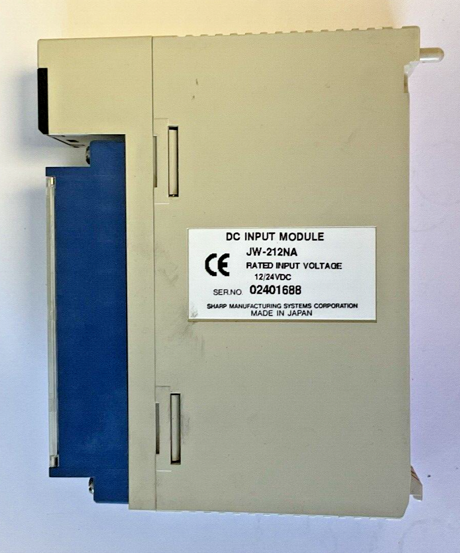SHARP DC INPUT MODULE JW-212NA 12/24VDC