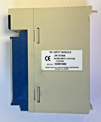 SHARP DC INPUT MODULE JW-212NA 12/24VDC
