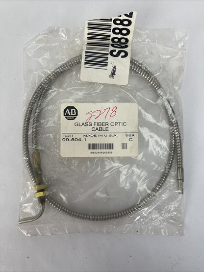 ALLEN BRADLEY 99-504-1 GLASS FIBER OPTIC CABLE SER C