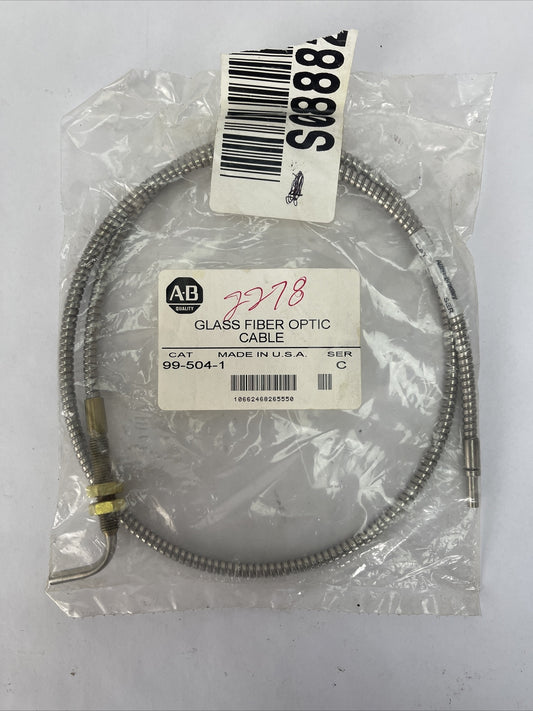 ALLEN BRADLEY 99-504-1 GLASS FIBER OPTIC CABLE SER C