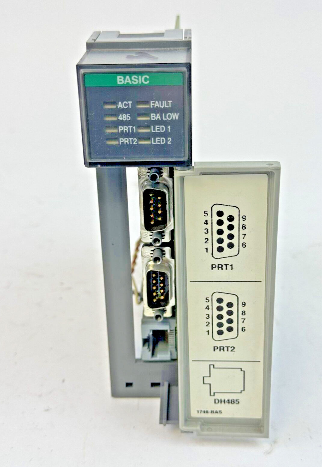 ALLEN-BRADLEY - 1746-BAS SER. C REV. A FRN: 6 - SLC 500 BASIC MODULE