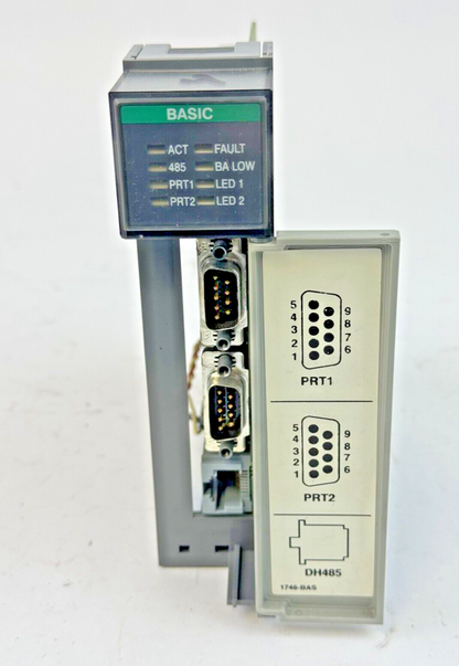 ALLEN-BRADLEY - 1746-BAS SER. C REV. A FRN: 6 - SLC 500 BASIC MODULE