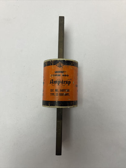 SHAWMUT A4BY1600 FORM 480 AMP-TRAP TYPE 55 1600AMPS FUSE
