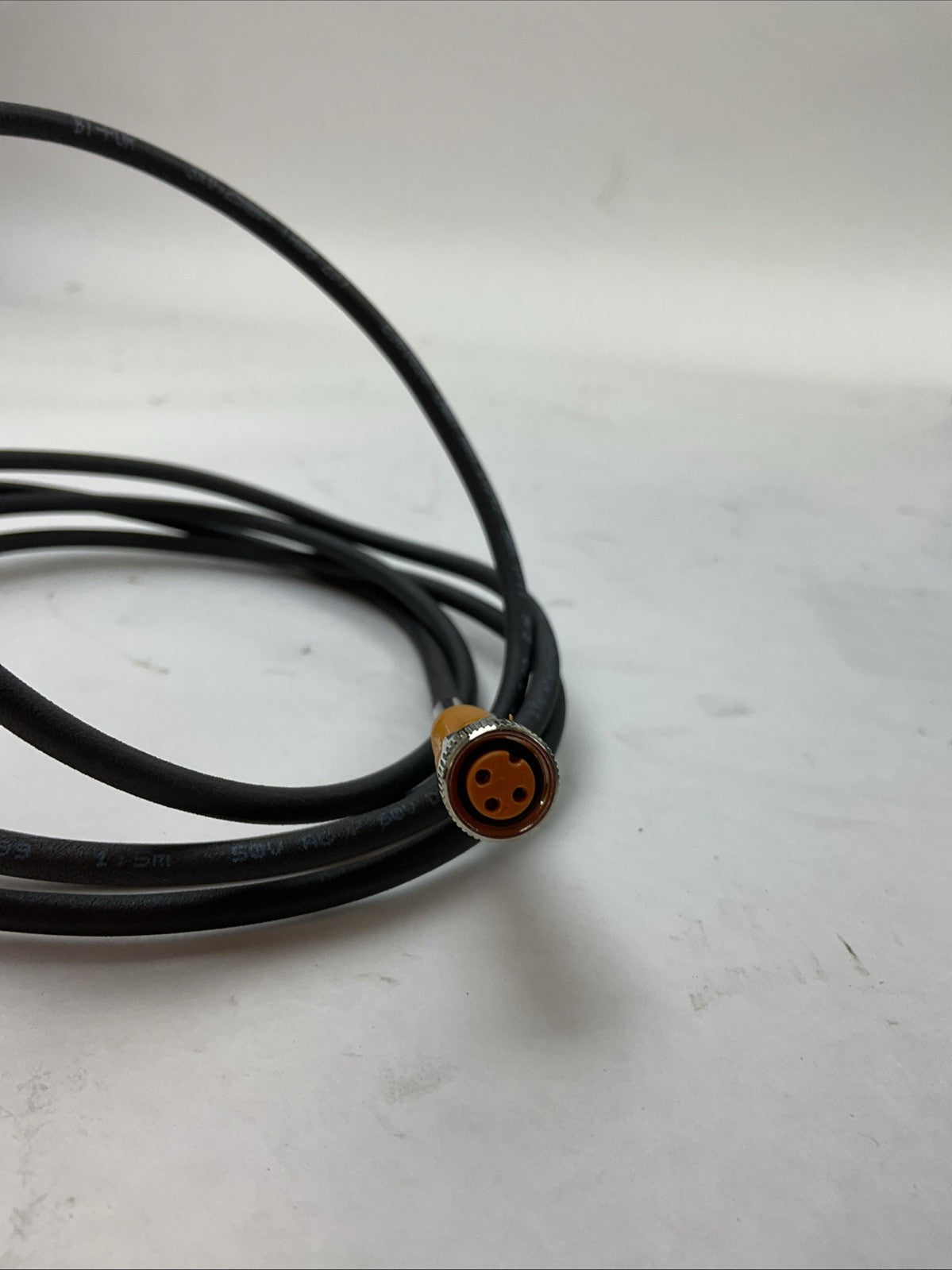 IFM EVC399 CONNECTOR CABLE APPROXIMATELY 5 FEET LONG