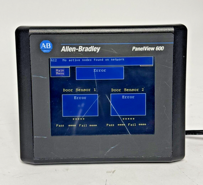 ALLEN-BRADLEY - 2711-T6C9L1 SER. B FRN: 4.46 - PANELVIEW 600 - 6" TOUCHSCREEN