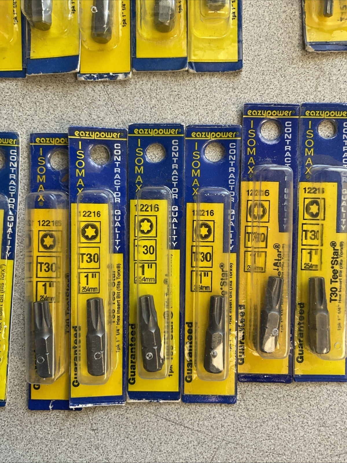 EAZYPOWER ISOMAX CONTRACTOR QUALITY TEE STAR BIT LOT
