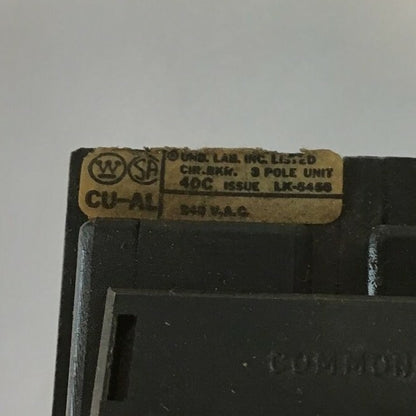 WESTINGHOUSE QPHW3030H CIRCUIT BREAKER 240VAC 3POLE