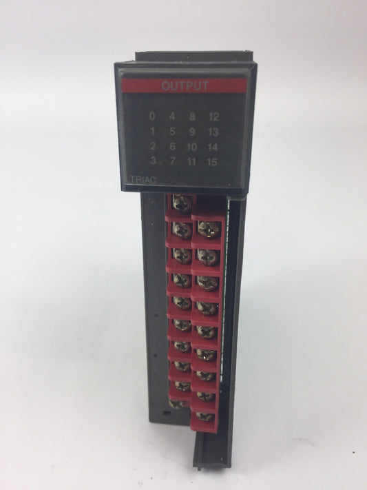 ALLEN-BRADLEY 1746-OA16 SER. D OUTPUT MODULE