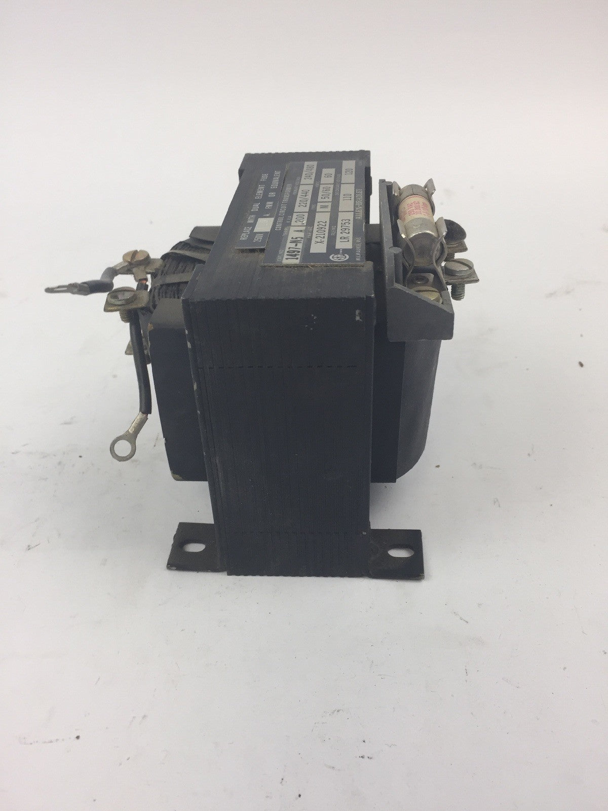 ALLEN BRADLEY 1497-N5 CONTROL CIRCUIT TRANSFORMER .200 KVA 240/480V 60HZ SER A