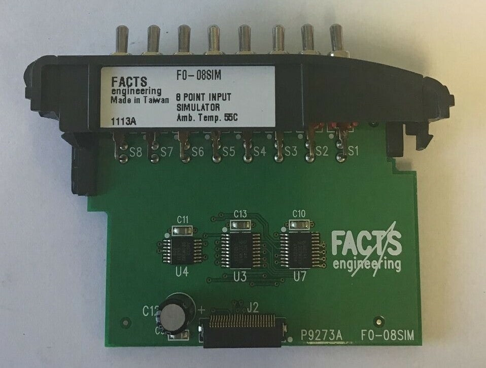 FACTS ENGINEERING  F0-08SIM INPUT SIMULATOR 8 POINT