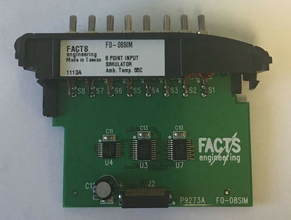 FACTS ENGINEERING  F0-08SIM INPUT SIMULATOR 8 POINT