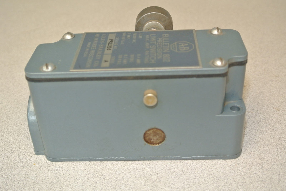 ALLEN-BRADLEY 802-PASJ216 PRECISION LIMIT SWITCH / LEFT HAND / NEW SURPLUS