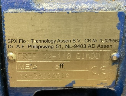 SPX FLOW FREF 32-110 G1MQ0 JOHNSON PUMP AMPE 80Z AA2 460V 1.5A