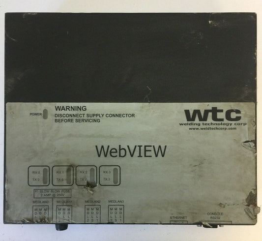 WELDING TECHNOLOGY WEBVIEW-ENET 986-0054E  WELD CONTROL ETHERNET TERMINAL USIP