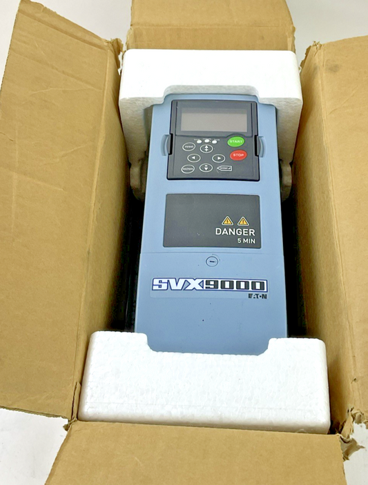 EATON SVX001A1-4A1B1 AC DRIVE 3.3A 1.5HP 480V 1.1KW FRM:SVX00031V03 320HZ