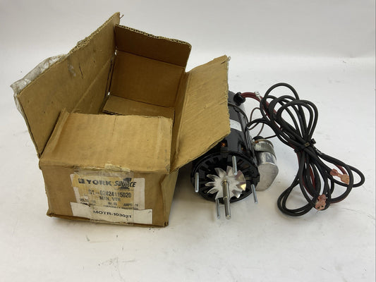 YORK FASCO S1-02424115020 VENTER MOTOR 460V 60HZ 0.16A 3400RPM 1/20HP