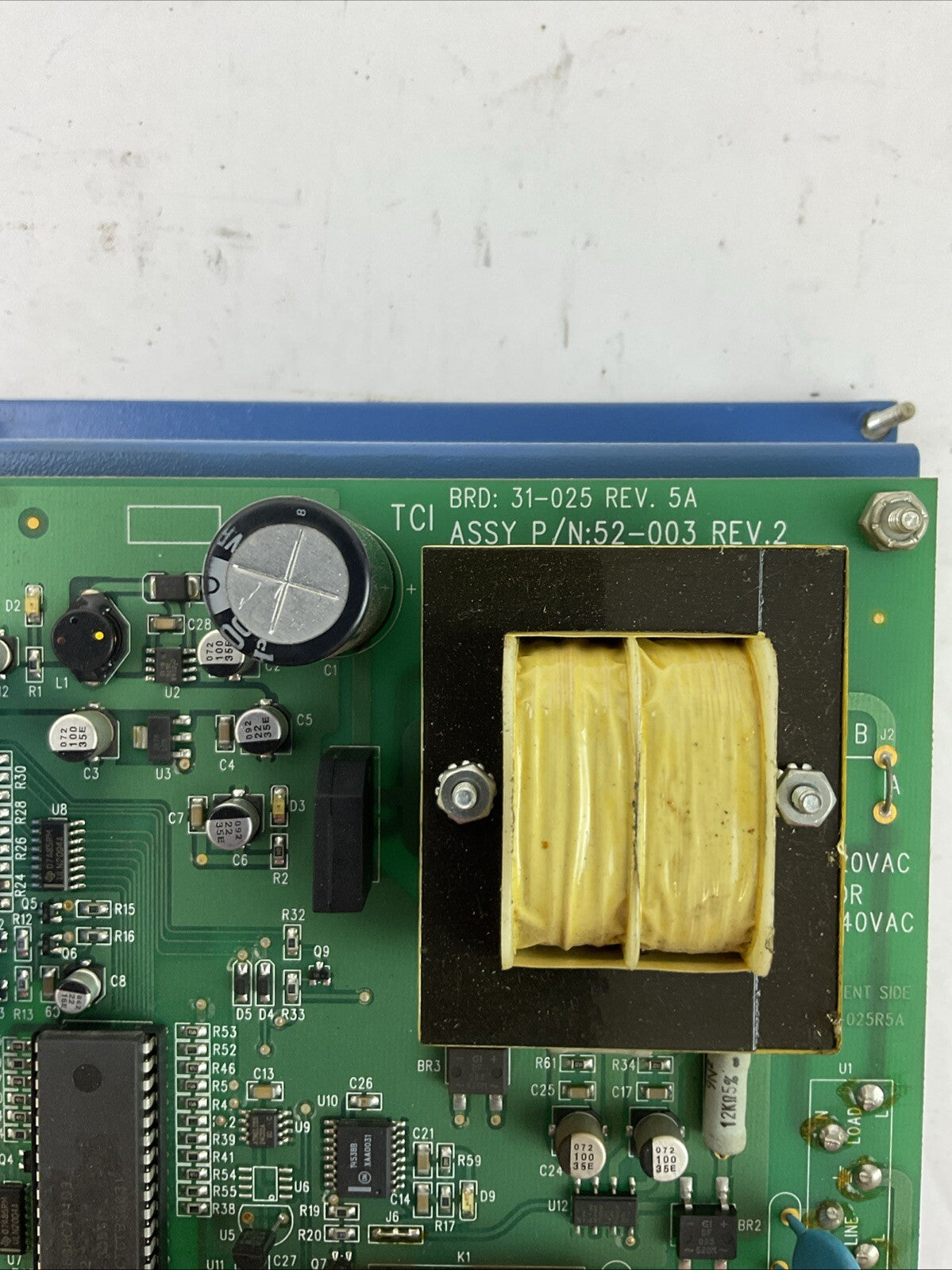 TRIAD CONTROLS MONITOR BRAKE MODEL?(TCI ASSY P/N 52-003 REV.2 BRD 31-025 REV 5A)