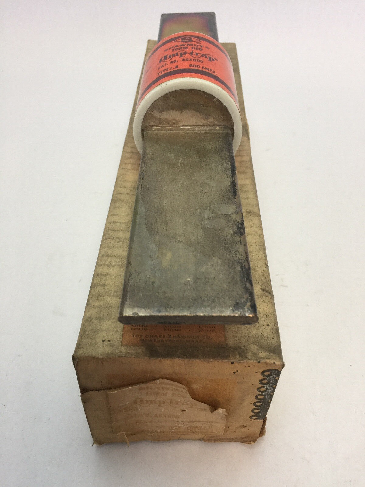 SHAWMUT AMPTRAP A6X600 FUSE 600 AMP 600 VOLTS AC/DC TYPE 4 FORM 600