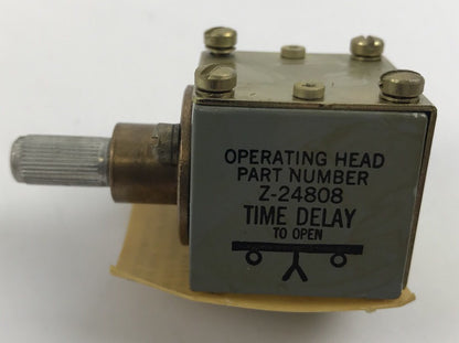 ALLEN-BRADLEY, Z-24808, OPERATING HEAD, LESS LEVER, , BUL: 802T, NEW IN BOX