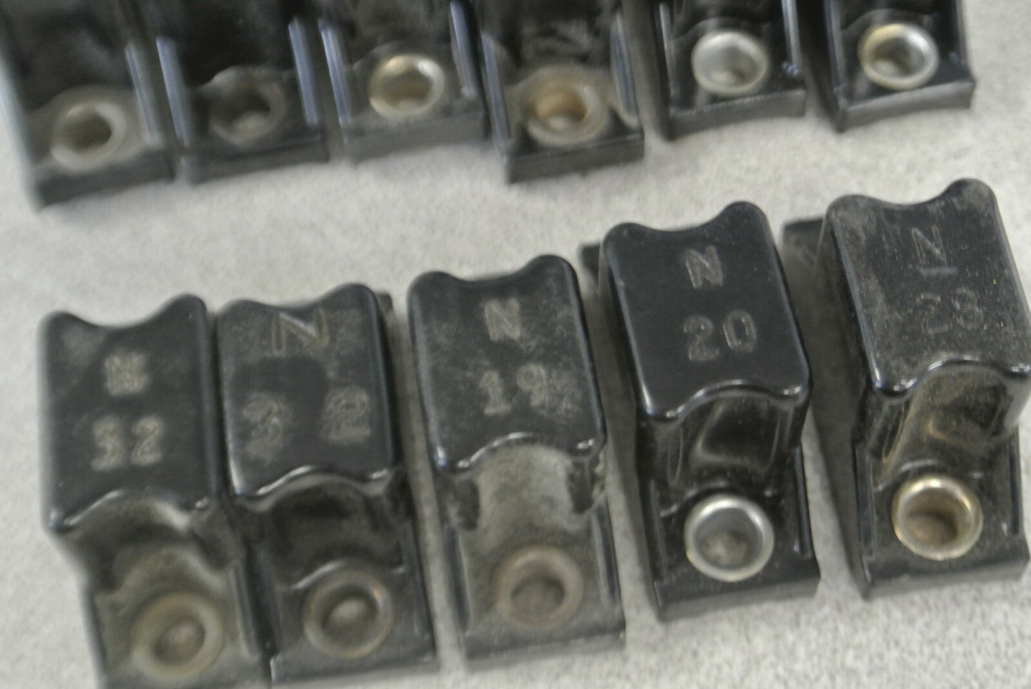 LOT of 16 ALLEN-BRADLEY THERMAL OVERLOAD HEATER ELEMENTS / N-series / LIST BELOW