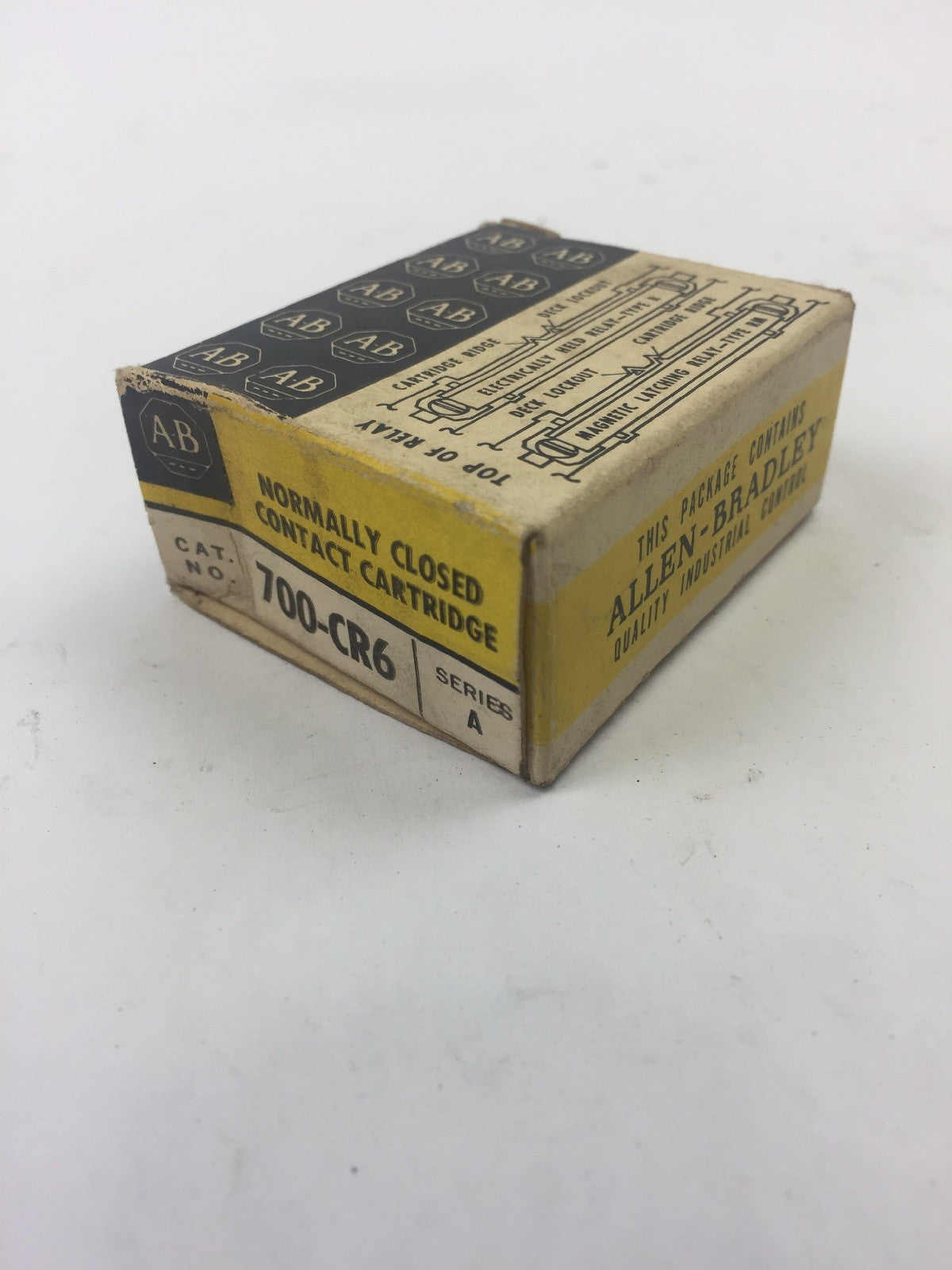 ALLEN BRADLEY 700-CR6 NORMALLY CLOSED CONTACT CARTRIDGE  SERIES A