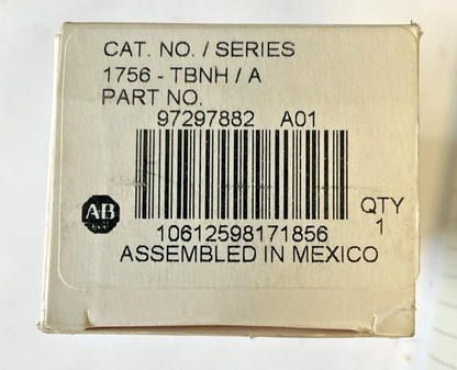ALLEN BRADLEY 1756-TBNH/A PLUG AND STANDARD COVER. SER. A