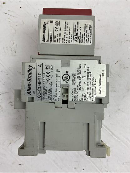 ALLEN BRADLEY 100S-C09EJ32BC CONTACTOR 24VDC COIL (100-C09E*10 + 100S-F)
