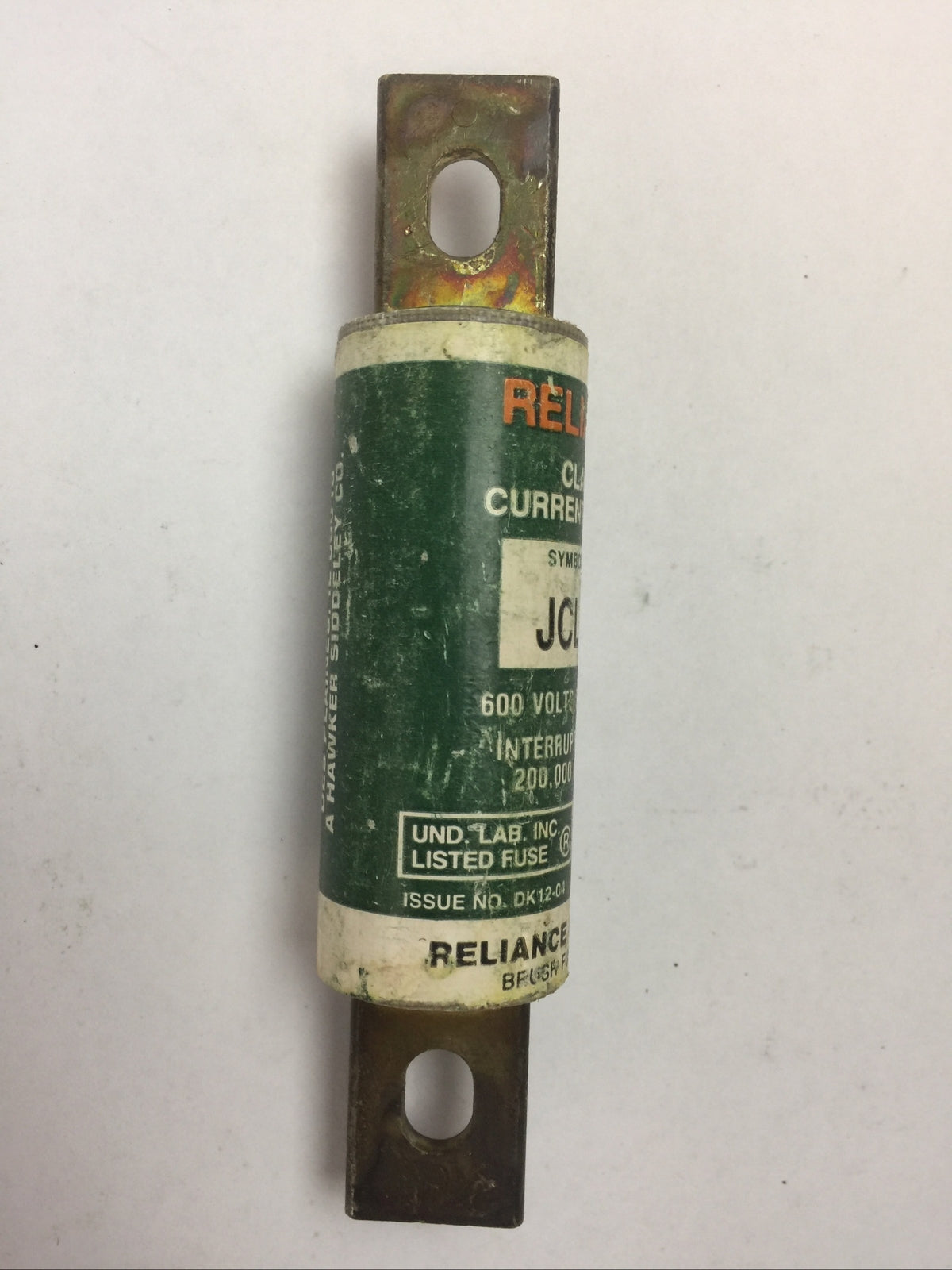 RELIANCE JCL100 CLASS J CURRENT LIMITING FUSE 100AMP 600VAC (LOT OF 5)