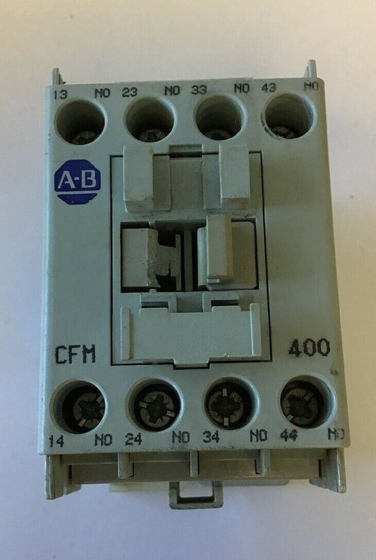 ALLEN BRADLEY 700-CFM400* SER. A  CONTACTOR CONTROL RELAY 600VAC 20A