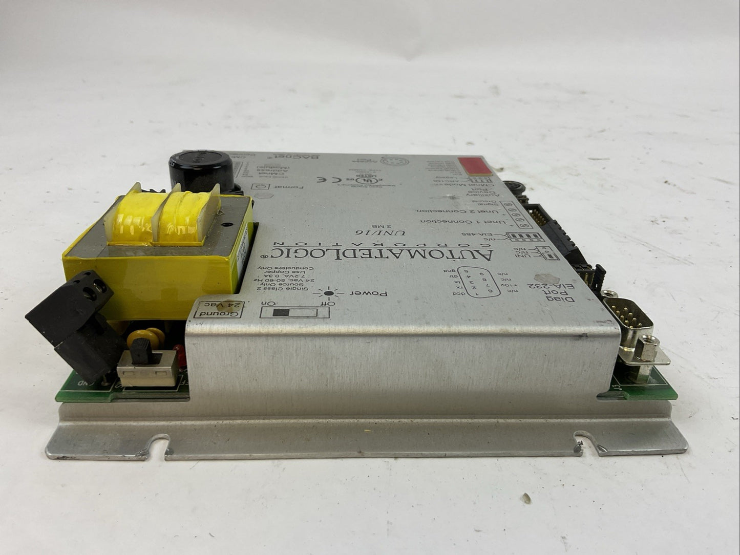 AUTOMATED LOGIC UNI/16 2MB CONTROL MODULE 24VAC 50-60HZ 7.2VA 0.3A
