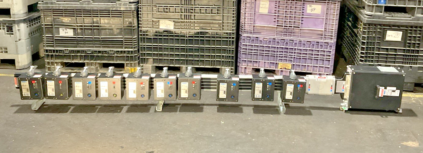 VERTIV POWERBAR iMPB BUSWAY 10' 8X30A , 2X20A BUS PLUGS UL857 208/120V EI GROUP