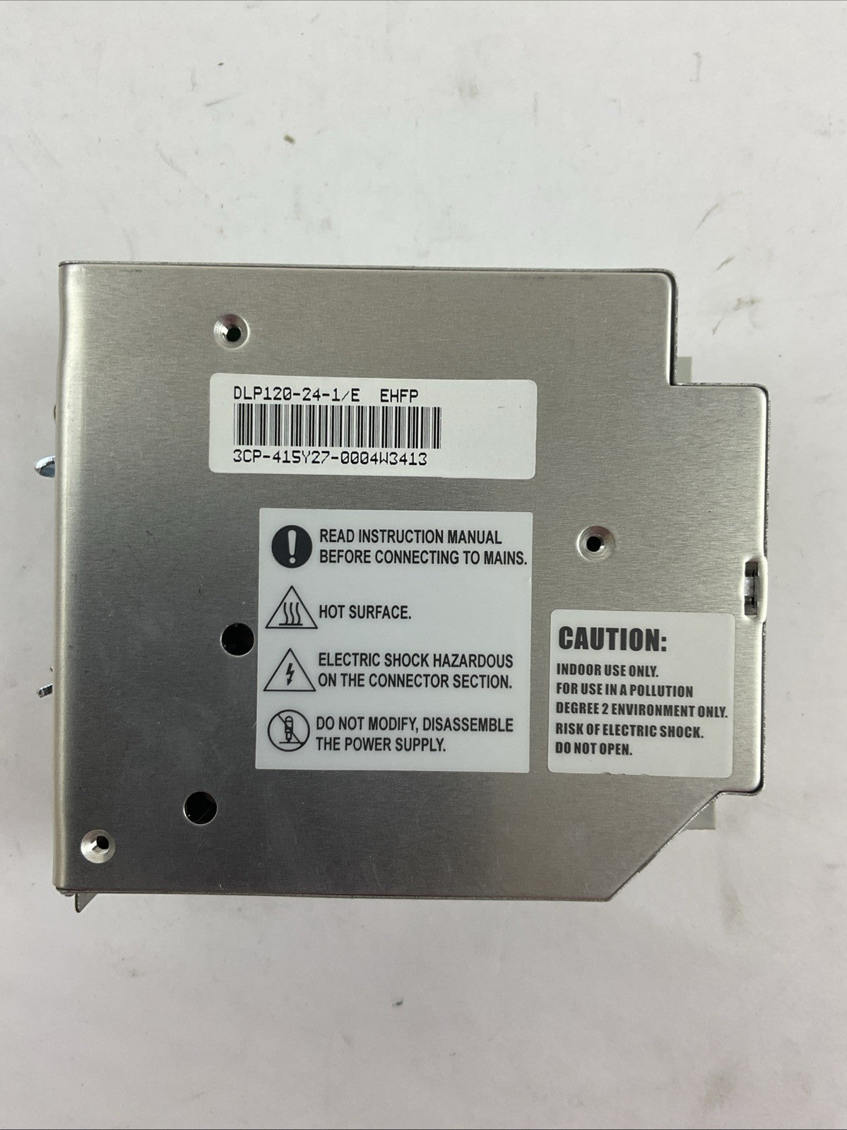 TDK-LAMBDA DLP120-24-1/E POWER SUPPLY OUTPUT 24VDC 5A INPUT 100-120/200-240VAC