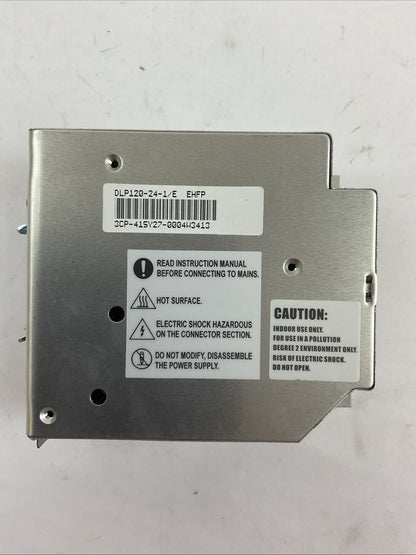 TDK-LAMBDA DLP120-24-1/E POWER SUPPLY OUTPUT 24VDC 5A INPUT 100-120/200-240VAC