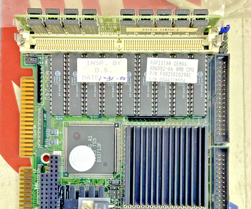 MITAC 5411MO242174 PCB MODULE MS-242 V1.10 BOARD
