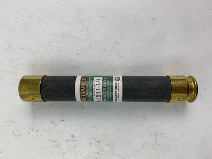 Brush Reliance Time-Delay Dual-Element ECSR1-1/4 1 1/4A 600V Fuse "Lot of 10"