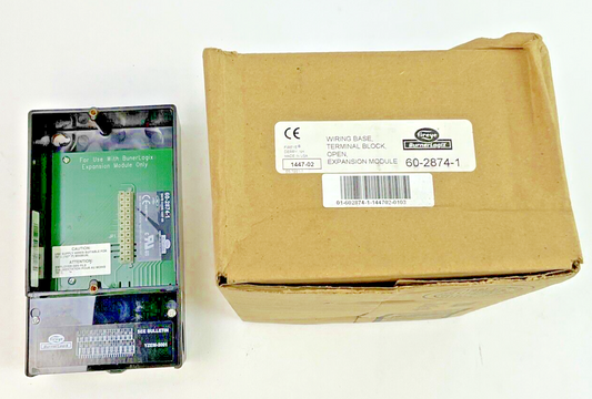 FIREYE 60-2874-1 WIRING BASE TERMINAL BLOCK EXPANSION MODULE