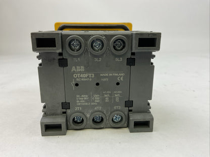 ABB OT40FT3 DISCONNECT SWITCH WITH KNOB