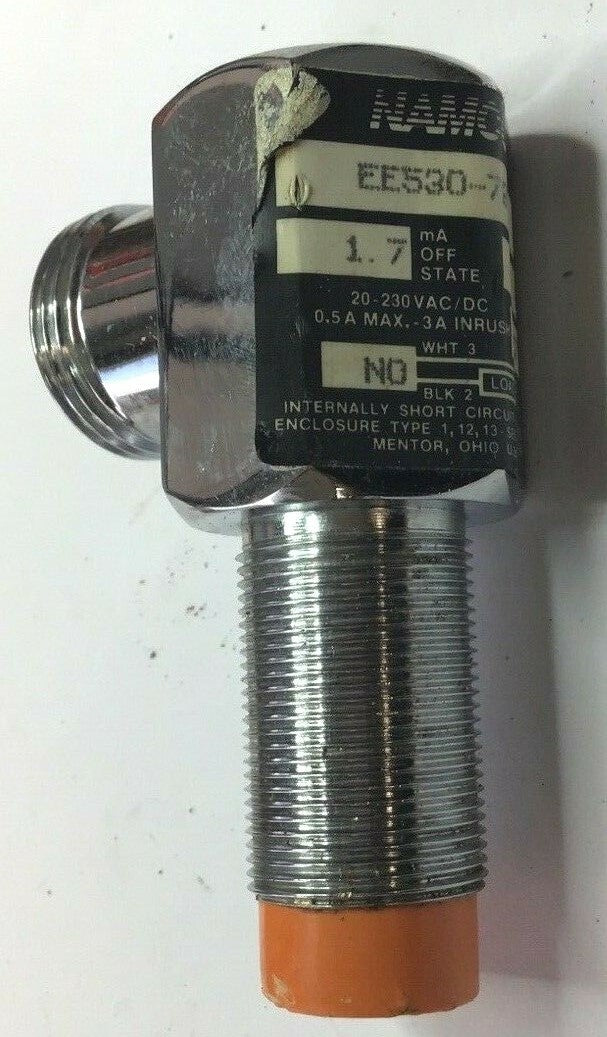 NAMCO EE530-72420 PROXIMITY SENSOR 1.7MA 230VAC/DC
