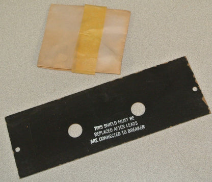 WESTINGHOUSE 314C420G02 / CL-10374-E / LINE TERMINAL SHIELD KIT / NEW SURPLUS