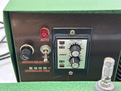 INDUSTRIAL IMPULSE FOOT HEAT SEALER 18' 110V ANV TWIN TIMER