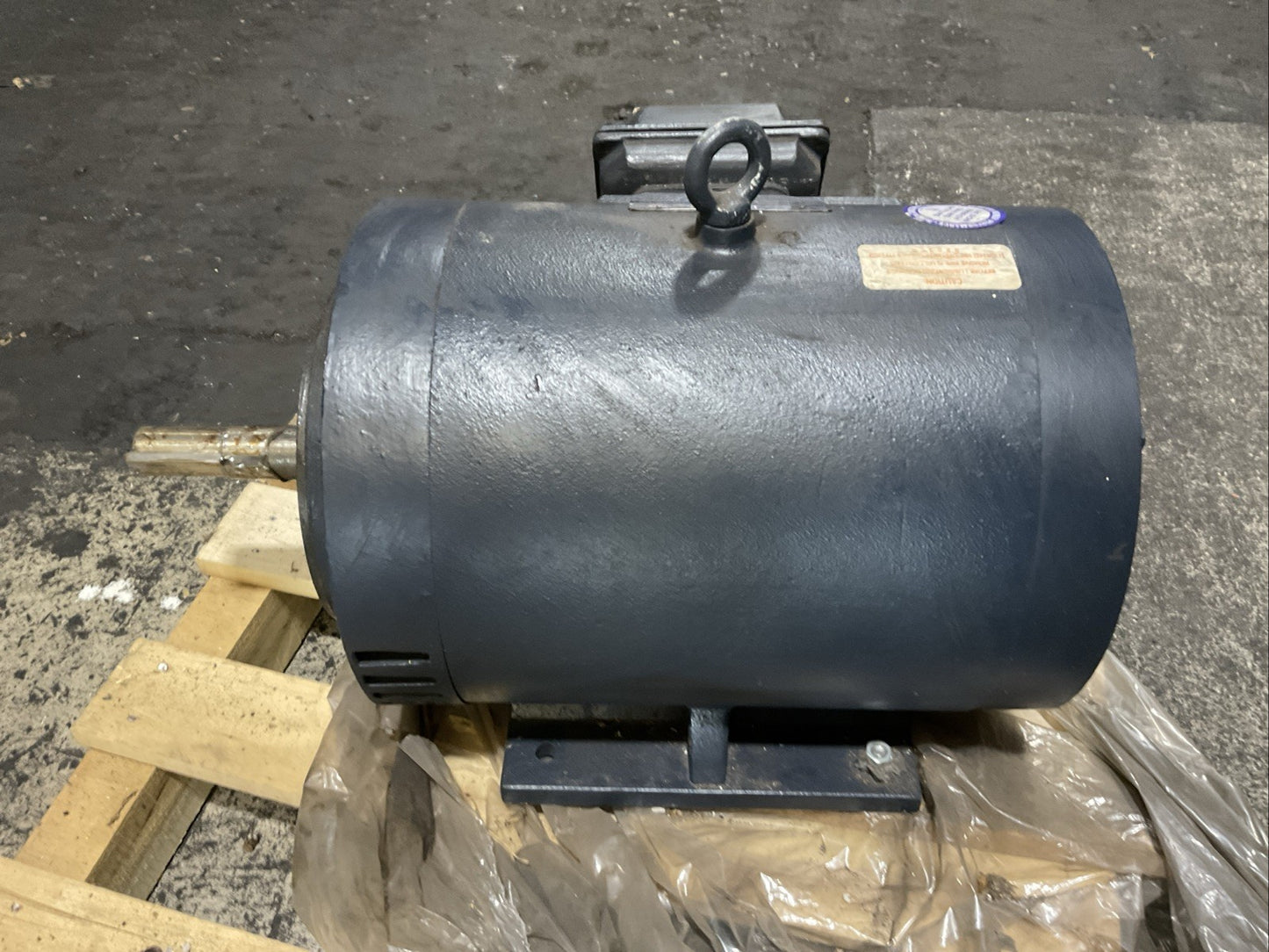 LEESON G151381.60 20HP 3535 RPM 208-230/460V 60HZ 3 PHASE 1-1/4" SHAFT DIA