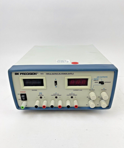 BK PRECISION - 1652 - 3 Output DC Digi Pwr Sply, (2)24V/500mA, (1)5V/4A, 120V
