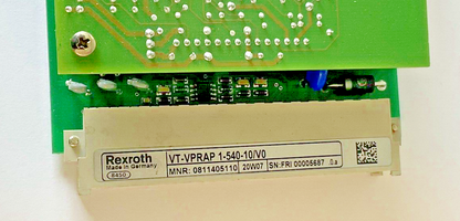 REXROTH VT-VPRAP 1-540-10/V0 AMPLIFIER MODULE CARD